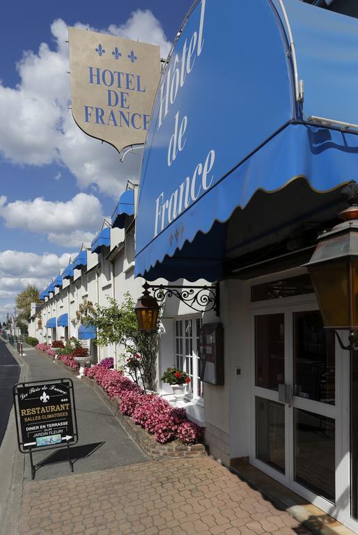 Hôtel de France - Restaurant Les Rois de France Le Controis-en-Sologne Exterior foto